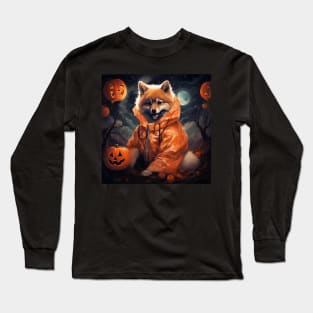 Finnish Spitz Halloween Long Sleeve T-Shirt